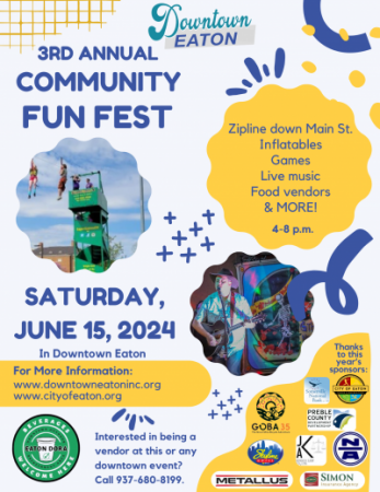 Community Fun Fest Flyer