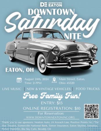 Car show flyer